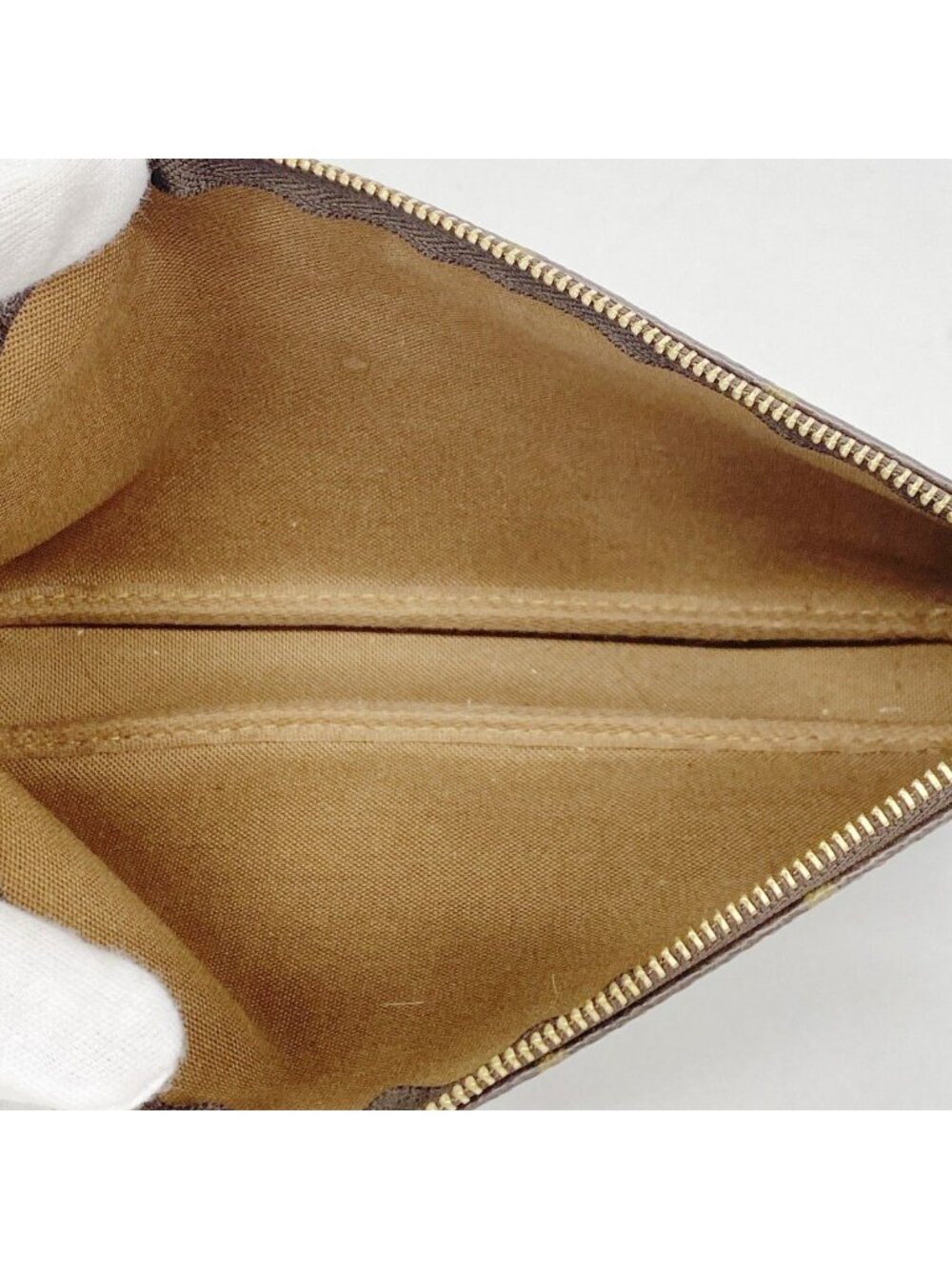 ★SOLD★ Louis Vuitton Pouch Monogram Pochette Brown - Picture 4 of 8